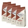 Кофе Poetti Daily Mokka, средняя обжарка, 1 кг, 4 упаковки