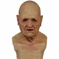 Маска старика на Хэллоуин для взрослых, маска старца на праздник, смешные маски, супермягкий латексный чехол