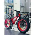 Fatbike Горный велосипед детский Фэтбайк GROM, 20*4.0 дюймов / подростковый для прогулки / скоростной, спортивный велик для подростков красный