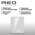 Весы кухонные RED SOLUTION SM732, электронные, стекло, белые