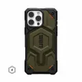 Чехол UAG Monarch Pro Kevlar MagSafe для iPhone 16 Pro Max зеленый (Kevlar Element Green) 11445711397B