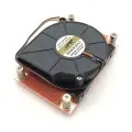 IndMem Охлаждатель процессора LGA2011 низкий профиль 110W, LGA2011-1U3C-1, Нет цветная (RGB), Черный