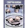 Свитчи для клавиатуры / Механические BSUN Kuromi Linear Switch / Линейные. 30шт в комплекте