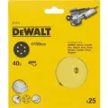 Диски на велюровой основе с отверстиями DeWALT DT3131-QZ 150 мм, 6 отв. G40