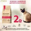 Сухой корм Grandorf ягненок И индейка для кошек, 2 кг