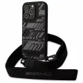 Чехол CG Mobile Mercedes-Benz AMG Liquid silicone Expressive graphic Hard + Strap для iPhone 14 Pro Max, цвет Черный (AMHCP14X2SSDK)