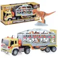 Автовоз WENYI с динозавром, на батарейках, в коробке (WY571L)