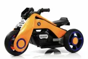 Детский электротрицикл Rivertoys K333PX оранжевый