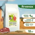 Statera сухой корм для взрослых собак крупных пород с ягненком - 18 кг