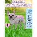 Охлаждающий жилет для собак мелких пород, розовый, S