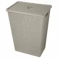 Корзина 48л для белья Wenge 427x295x562 мм серый