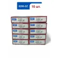 Подшипник SKF 6206-2Z (80206) - 10 шт, размер 30x62x16 мм, шариковый радиальный
