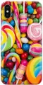 Силиконовый чехол на Apple iPhone Xs / X / Эпл Айфон Икс / Икс Эс с рисунком Сладости