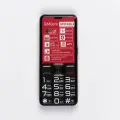 Кнопочный телефон MXMID G880 Pro с двумя sim-картами для пожилых людей, функция 2G, сотовый телефон, Черный