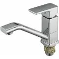 Смеситель для кухни G-lauf с поворотным изливом, хром GOR4-B058