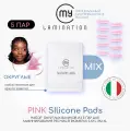 Силиконовые формы/бигуди My Lamination, Pink 5 пар MIX (S, M, XM, L, XL)