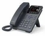 SIP-телефон ATCOM D33 с поддержкой PoE, с двумя портами 100 Мбит / с Ethernet, с 6 учетными записями SIP, 3 линейными клавишами и 2,4-дюймовым цветным экраном