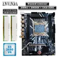 Комплект материнская плата Envinda X99 + Xeon 2680V4 + 32GB DDR4 ECC 2x16GB White