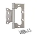 Накладная петля APECS 100*75*2,5-B2-STEEL, универсальная, 100x75x2.5 мм, матовый хром, 1 шт.