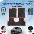 Эва коврики для SsangYong New Actyon 2 2010 - н. в. /Ссанг Йонг Нью Актион 2 поколение; Саньенг Нью Актион Рестайлинг/Eva, Ева