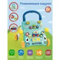 Развивающие музыкальные ходунки, каталка, пианино/сортер/элементы бизиборда, свет, звук, JB0334100