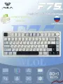 Игровая клавиатура AULA, F75, механическая, с подсветкой, беспроводная, русская раскладка