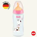 NUK FIRST CHOICE + Бутылочка из полипропилена с индикатором температуры 300 мл с сос. из лат. с отв. М, разм.1