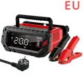 Зарядное устройство EAFC для автомобильных аккумуляторов, ЖК-дисплей, 6 в-12 В-24 в 30 А, для ремонта свинцово-кислотных и AGM аккумуляторов, EU PLUG