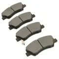 Дисковые тормозные колодки передние Hi-Q SP1399 (4 шт.) черный
