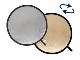 Отражатель Lastolite LR1236 складной 30см, серебряный/мягкое золото