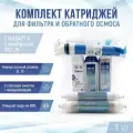 Сменные фильтры, комплект картриджей NatureWater Стандарт 6 годовой с мембраной 1812-75, совместимы со всеми системами