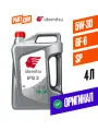 Масло моторное синтетическое IFG3 5W30 API SP ILSAC GF-6 4л, IDEMITSU TII10101841