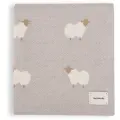 Плед для новорожденных плед детский Loomknits Animal Sheeps Серый