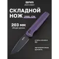 Складной нож SRM Terrier 258L-GN, сталь D2, стеклотекстолитовая рукоять G10
