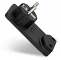 Вилка-невидимка электрич. с заземл. черн. 16А 250В UNIVersal 5565419 (6шт. в упак.)