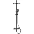 Душевая система с термостатом Bronze de Luxe (Бронз Де Люкс) Scandi 11060B, черный