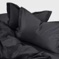Наволочки (2шт) MORФEUS (морфеус) - Charcoal Night (черный) - 50х70 - сатин