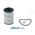 PURFLUX L1070 Фильтр масляный AUDI: A6 (C7) 4.0i/S6/RS6/quattro 13-, A7 SPORTSBACK (4GA/4GF) 4.0i/S7/RS7/quattro 13-, A8 (RH) 4.0TFSi/S8 12- \ BENTLEY: CONTINENTAL 4.0FLEX AWD 11-