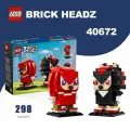 Хочу Лего / LEGO BrickHeadz 40672 - Наклз и Шэдоу