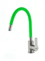 Смеситель для кухни B49133E-21 FEINISE, гибкий излив, нержавеющая сталь, зеленый