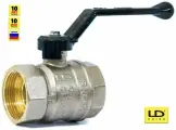Шаровой кран LD Pride латунный, внутренняя/внутренняя резьба, ручка-рычаг, 2 47.50. B-B. Р