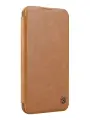 Nillkin для iPhone 16 Pro Max чехол QIN ProP Booktype Brown
