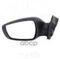 Зеркало левое HYUNDAI Solaris (11-17) (эл, обогр, черн.), NSP NSP02876104L020CA