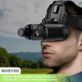 Гробовиковые очки для ночного видения для шлема HD Digital 8x Zoom Infrared Binoculars для наружного