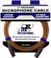 Микрофонный кабель MUZKABEL XXSMK5B - 2 метра, XLR - XLR