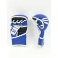 Перчатки для ММА RagE Fight Gear, синие, искусственная кожа, L