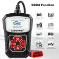Сканер OBD2 KONNWEI KW310 для автомобиля, сканер OBD 2, диагностический инструмент, Автомобильный сканер, автомобильные инструменты, русский язык PK Elm327, Черный