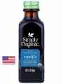 Органическая мадагаскарская ванильная эссенция Simply Organic без алкоголя, без ГМО, 59 мл