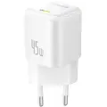 Сетевое зарядное устройство Baseus PicoGo 45W EU Moon White (P10176800213-00)