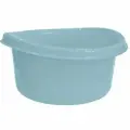 Круглый пластиковый глубокий таз 12 л Ориджинал SVIP небесный SV3939НБС